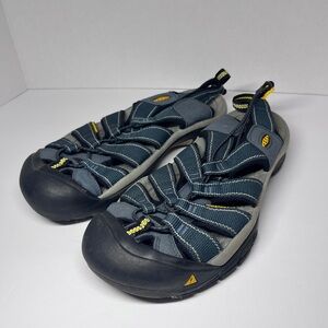 Keen Black and Dark Gray Outdoor Sandals